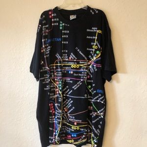 VINTAGE NYC subway line 5XL